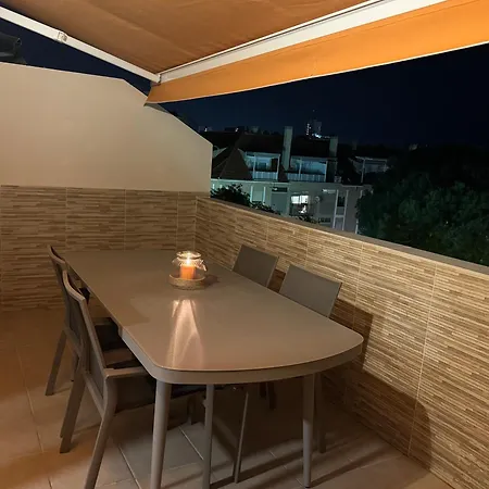 Penthouse Met Groot Terras Centrum Lägenhet *